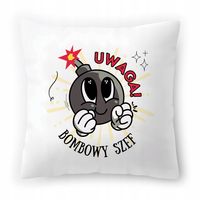 Dla Szefa Poduszka Na Urodziny Na Prezent Z Nadrukiem Ze Zdjęciem