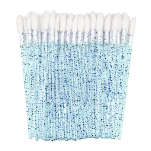 CLAVIER Aplikator do błyszczyka brokatowy niebiesko-biały - 50 sztuk na Arena.pl