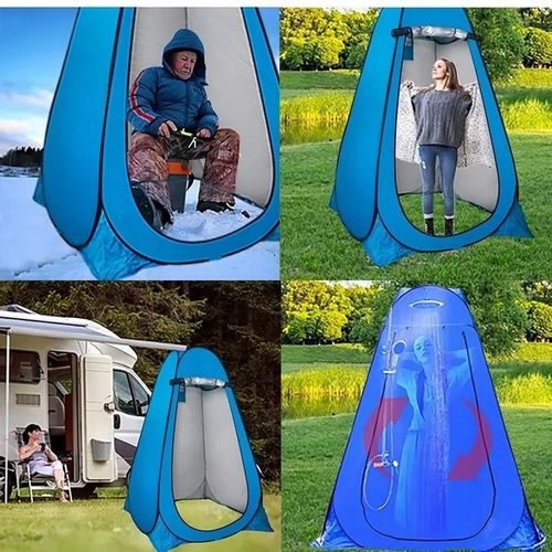 PRZEBIERALNIA PRZENOŚNA NAMIOT PLAŻOWY KEMPINGOWY NA PRYSZNIC TOALETA WC na Arena.pl