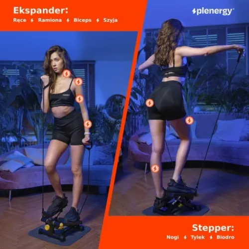 Stepper Plenergy X1 z linami zasilania na Arena.pl