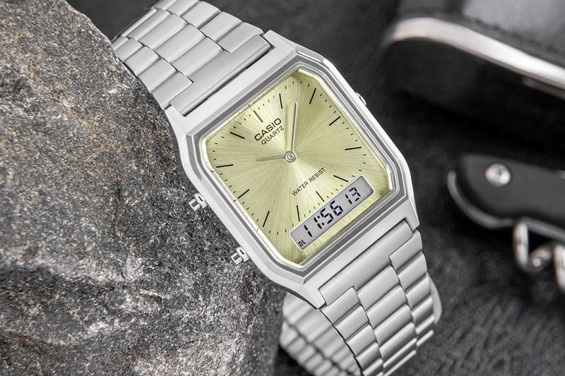 zegarek damski casio aq-230a-9amqydf + box zdjęcie 4