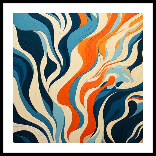 Plakat 40x40cm Oceaniczne Fale na Arena.pl