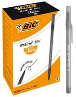 BIC DŁUGOPIS ROUND STIC CLASSIC CZARNY ZESTAW OPAKOWANIE 60 SZTUK