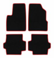 Dywaniki welurowe CARLUX-RED czarne do Chrysler Pacifica Touring 2003-2008