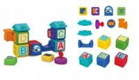 BABY EINSTEIN KLOCKI MAGNETYCZNE DLA DZIECKA DZIECI DO ZABAWY PREZENT