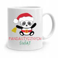 Kubek Świąteczny Prezent Pod Choinkę Na Mikołaja Z Nadrukiem Ze Zdjęciem