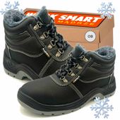 Trzewiki Robocze Zimowe Ocieplane Futrem Algol Winter Ob 4Wrk Bez Noska 40