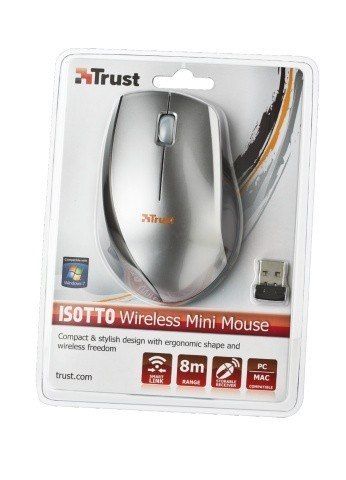 Isotto Wireless Mini Mouse - grey na Arena.pl