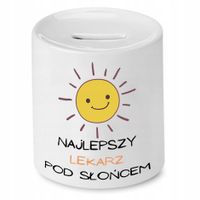 Skarbonka Dla Lekarza Doktora Najlepszy Lekarz Z Nadrukiem Ze Zdjęciem