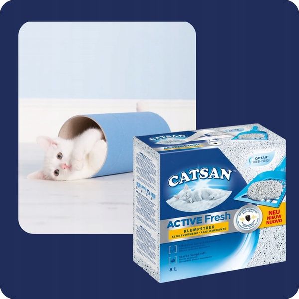 ŻWIREK CATSAN EXTRA FRESH NATURALNY 5L zdjęcie 8