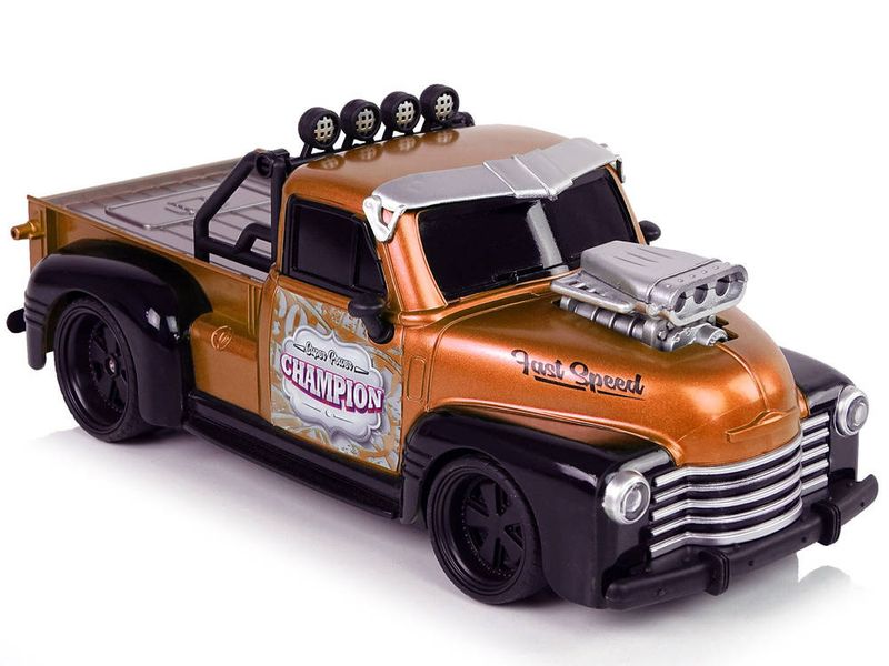 Auto Zdalnie Sterowane 1:18 Brązowe Pick-up zdjęcie 4