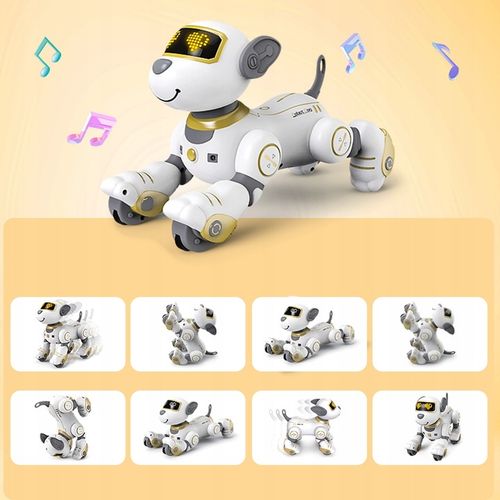 ROBOT INTERAKTYWNY PIES ZDALNIE STEROWANY PIESEK PROGRAMOWANY 17 FUNKCJE na Arena.pl