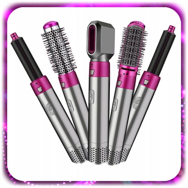 Lokówko-suszarka 5w1 Wielofunkcyjna JONIZACJA SZCZOTKA LOKI REGULACJA 1000W zdjęcie 4