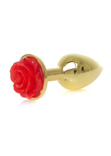 Plug-Jewellery Gold Plug Rose- Red na Arena.pl