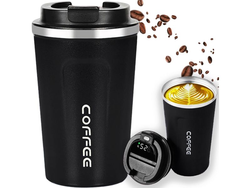 Kubek termiczny termos 510ml wyświetlacz ekran lcd smart zdjęcie 1