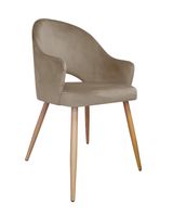 Krzesło Velvet noga dąb MG09