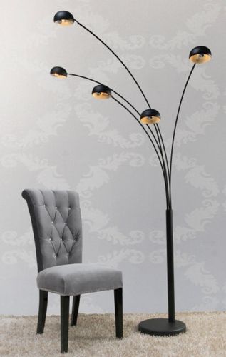 Lampa podłogowa Łza czarna D2 na Arena.pl