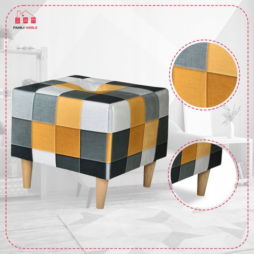 Pufa puf podnóżek siedzisko Ari Print na Arena.pl