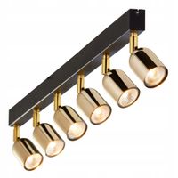 LISTWA PLAFON SPOT TK LIGHTING TOP 6034 CZARNY / ZŁOTY