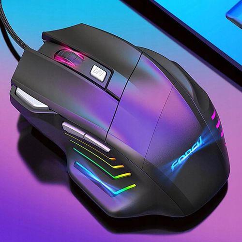 MYSZKA GAMINGOWA MYSZ DLA GRACZY PRZEWODOWA KOMPUTEROWA LED RGB na Arena.pl