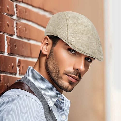 2 PAK Męski Kaszkiet Casual Oddychająca czapka gazeciarza Beret one size na Arena.pl