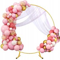 STOJAK NA BALONY STELAŻ URODZINY DEKORACJE WESELE DO SESJI DUŻY WESELE 2M