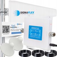 Wzmacniacz antenowy Signaflex EGSM/UMTS WHITE 65 dB