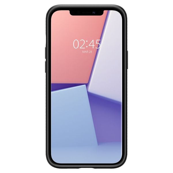 SPIGEN LIQUID AIR IPHONE 12 / 12 PRO MATTE BLACK zdjęcie 4