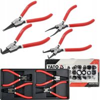 YATO WKŁAD SZCZYPCE SEGERA 4el +PIERŚCIENIE SEGERA ZEWN I WEWN 225el MIX