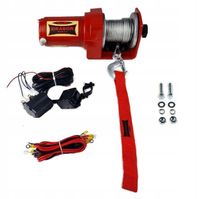 WYCIĄGARKA ELEKTRYCZNA 900/1,8T OFFROAD 12V 2000ST WCIĄGARKA DO QUADA PŁUGA