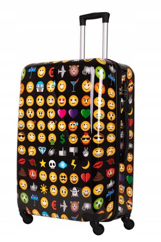 WALIZKA ŚREDNIA PODRÓŻNA KÓŁKA BAGIA 20 X WZÓR XL na Arena.pl