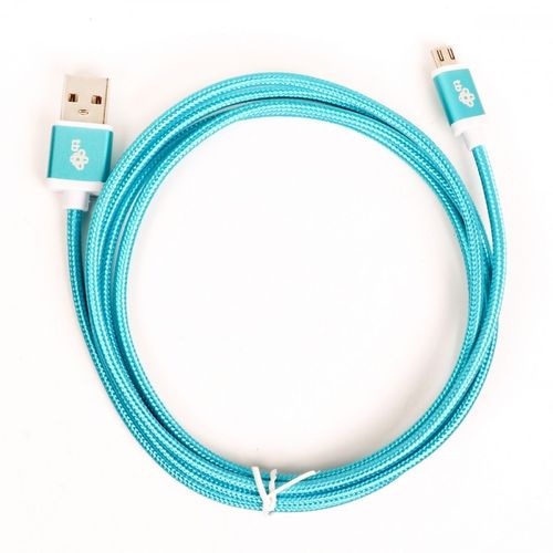 TB Kabel USB-Micro USB 1.5 m błękitny sznurek na Arena.pl