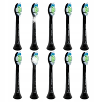 10x ORYGINALNA KOŃCÓWKA SZCZOTECZKI PHILIPS DIAMOND CLEAN BLACK HX6064/11