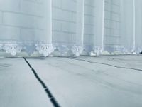 GIPIURA,KORONKA BIAŁA-DZWONECZEK 8CM