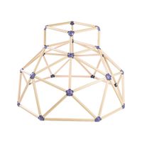 kopuła wspinaczkowa plastikowa duża - beżowa