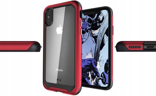 SOLIDNE ETUI IPHONE XS MAX GHOSTEK ATOMIC SLIM 2 na Arena.pl