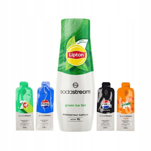Syrop koncentrat do wody SodaStream Lipton Green Ice Tea 440ml + na Arena.pl