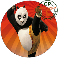 Opłatek na tort Kung fu Panda