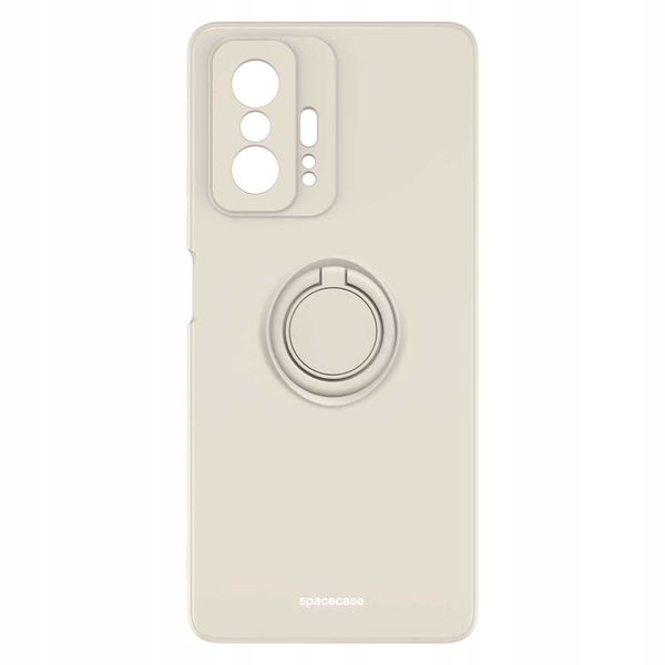 Spacecase Silicone Ring Xiaomi Mi 11T/11T Pro Bone zdjęcie 5