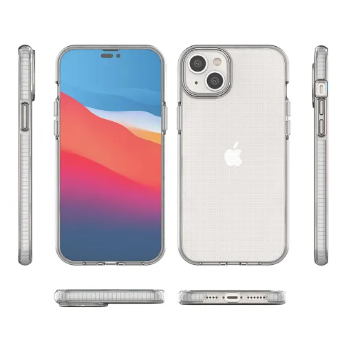 spring case etui iphone 14 plus silikonowy pokrowiec z ramką na Arena.pl