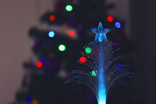 MINI CHOINKA LED MULTIKOLOR + BATERIE EKSTRA EFEKT na Arena.pl