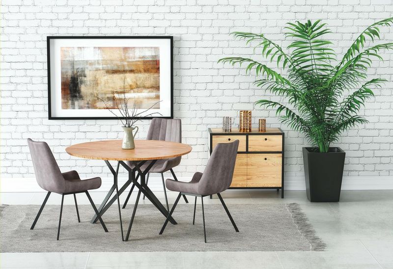 Stół Class dąb złoty/ czarny zdjęcie 2