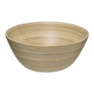 Salaterka bambusowa śr 17 cm zdjęcie 1