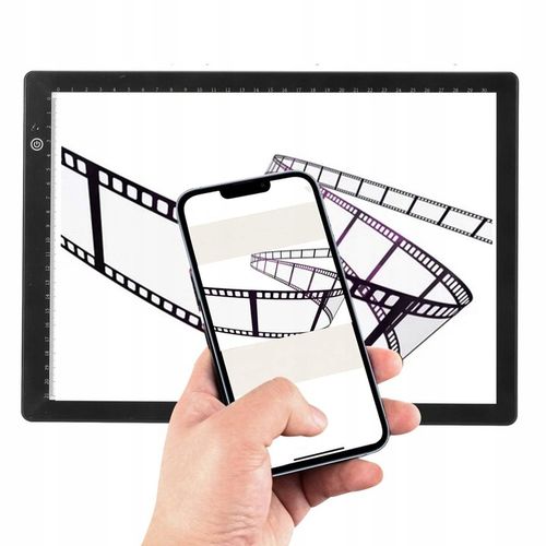 SKANER SLAJDÓW NEGATYWÓW KLISZ ZDJĘĆ APLIKACJA DO EDYCJI LED A4 na Arena.pl