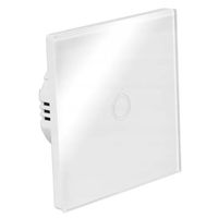 WŁĄCZNIK DOTYKOWY SZKLANY S2 IP45 BIAŁY PODTYNKOWY
