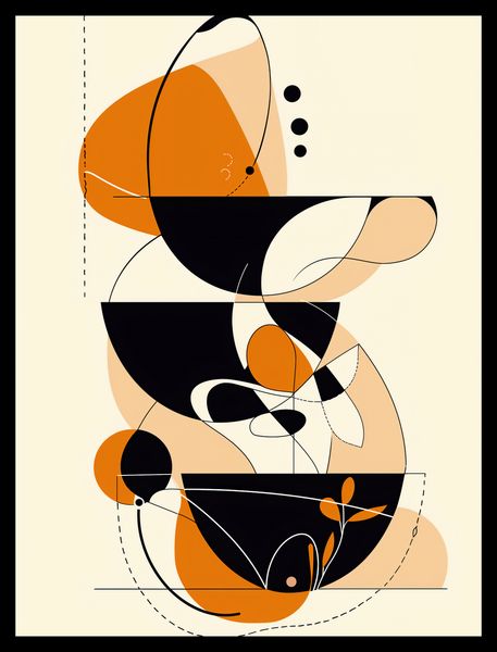 Plakat 30x40cm Taneczne Kręgi zdjęcie 2