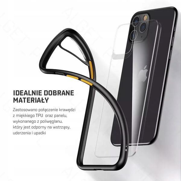 Plecki niktrade do Apple iPhone 12 Pro Max czarny zdjęcie 4