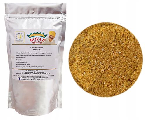 Chmeli Suneli Przyprawa Gruzińska Oryginalna 200 g Dobra na Arena.pl