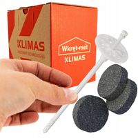 KOŁKI LĄCZNIKI DO STYROPIANU 26cm + ZAŚLEPKI STYROPIANOWE GRAFITOWE