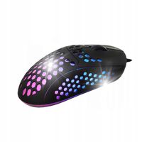 MYSZ GRACZY GAMINGOWA RGB LED 6400 DPI ULTRALEKKA